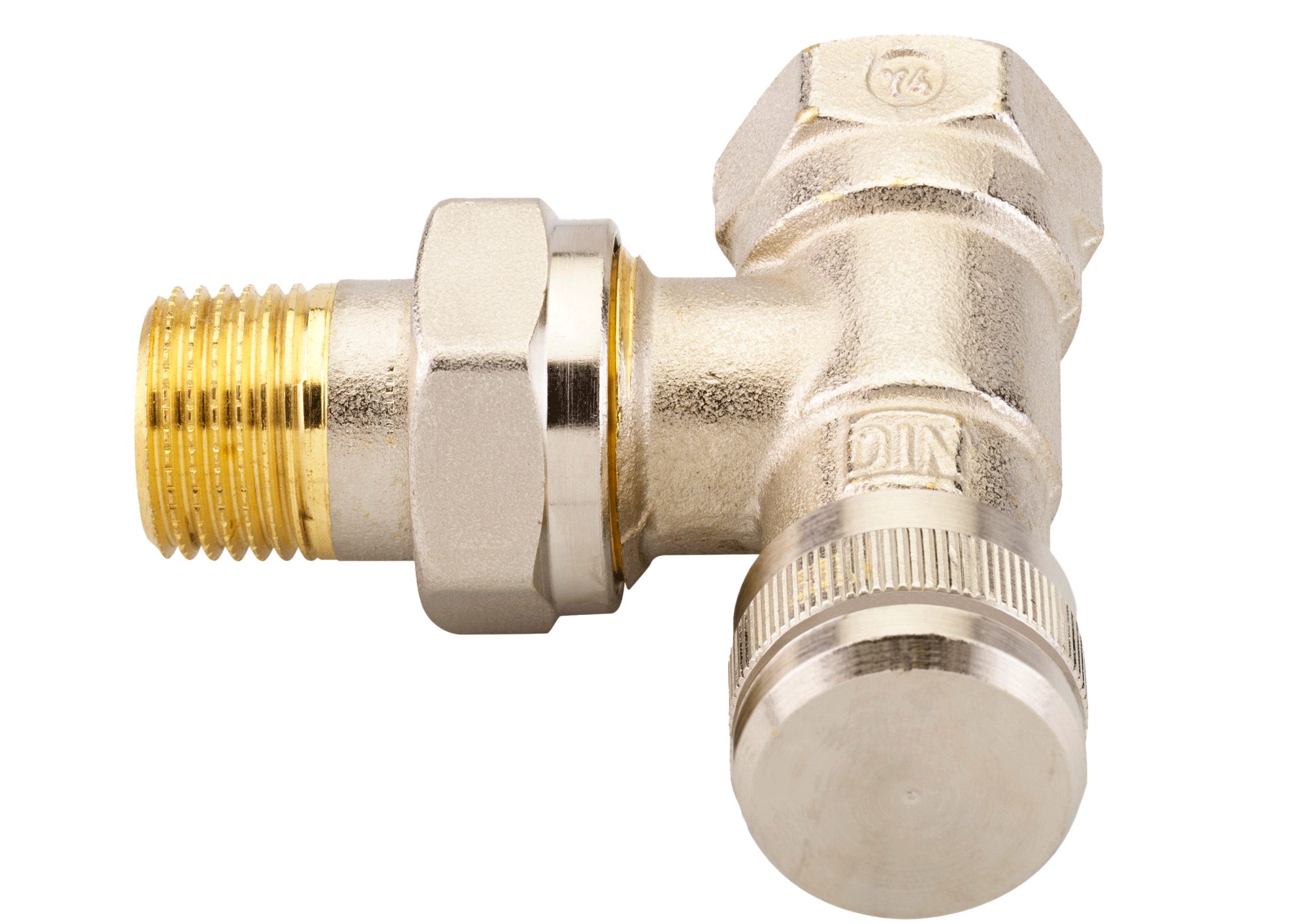 Фото Клапан запорный Danfoss RLV Ду15 угловой 1