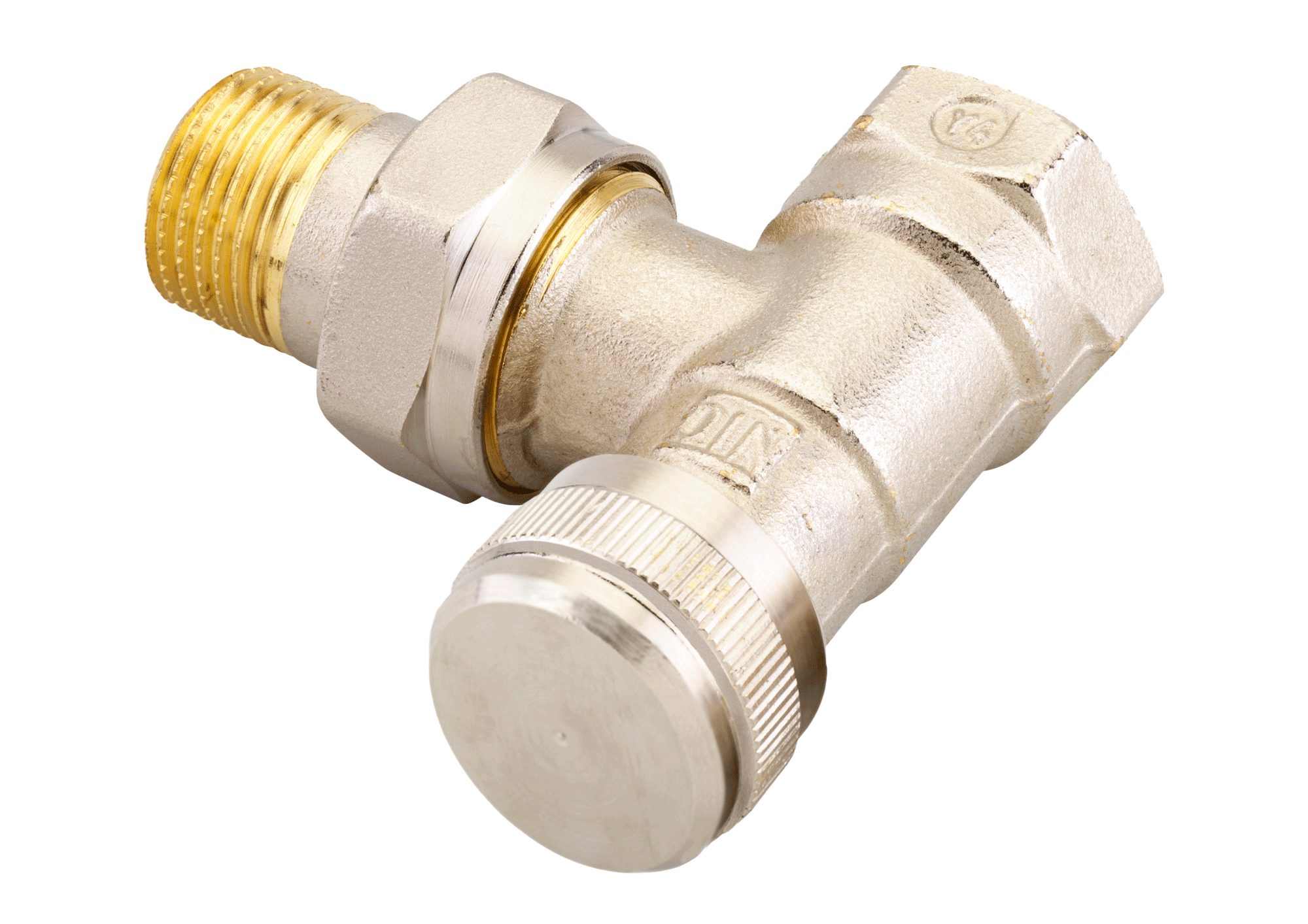 Клапан запорный RLV Ду15 угловой Danfoss 003L0143