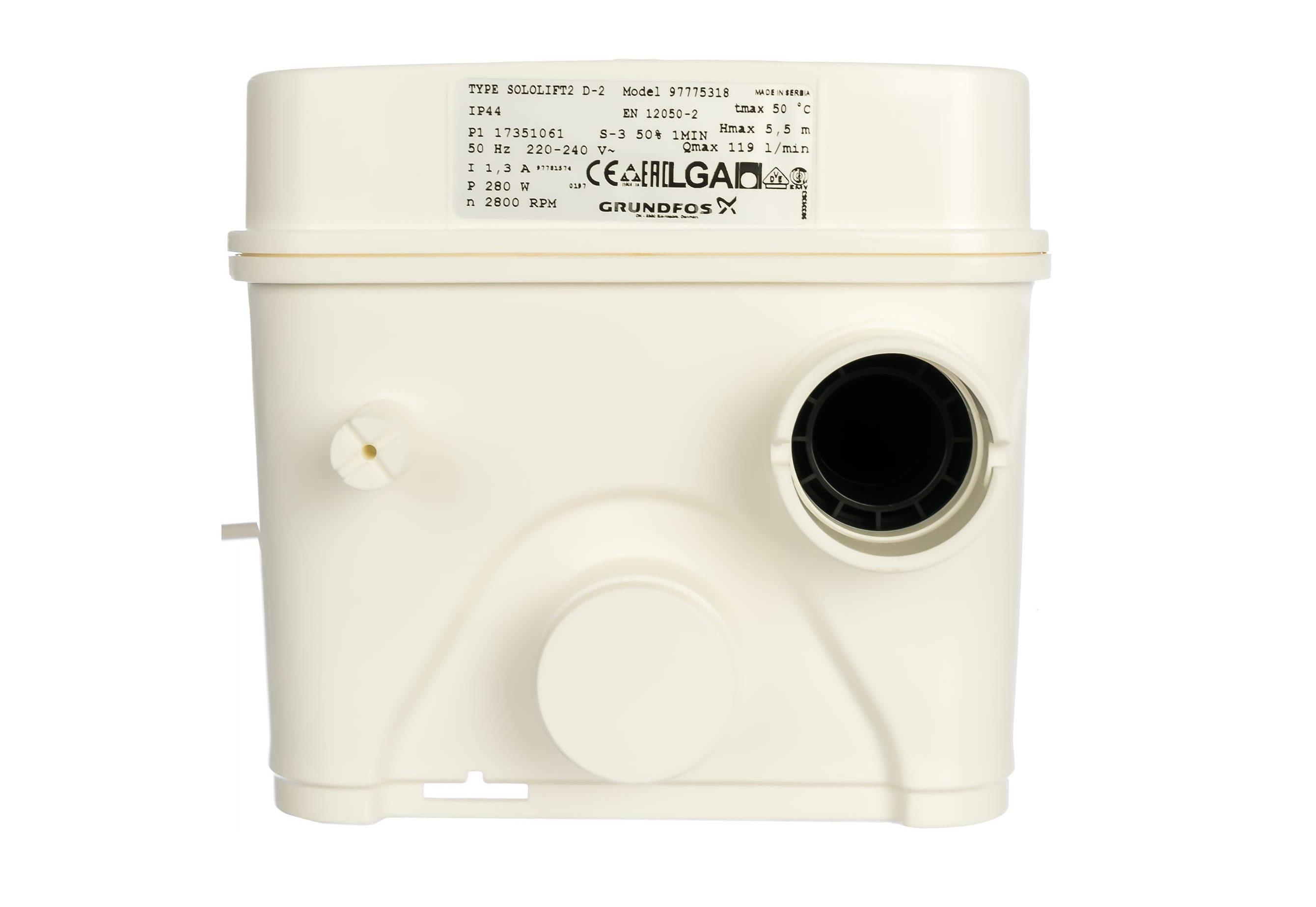 Фото Канализационная насосная установка Grundfos Sololift2 D-2 1