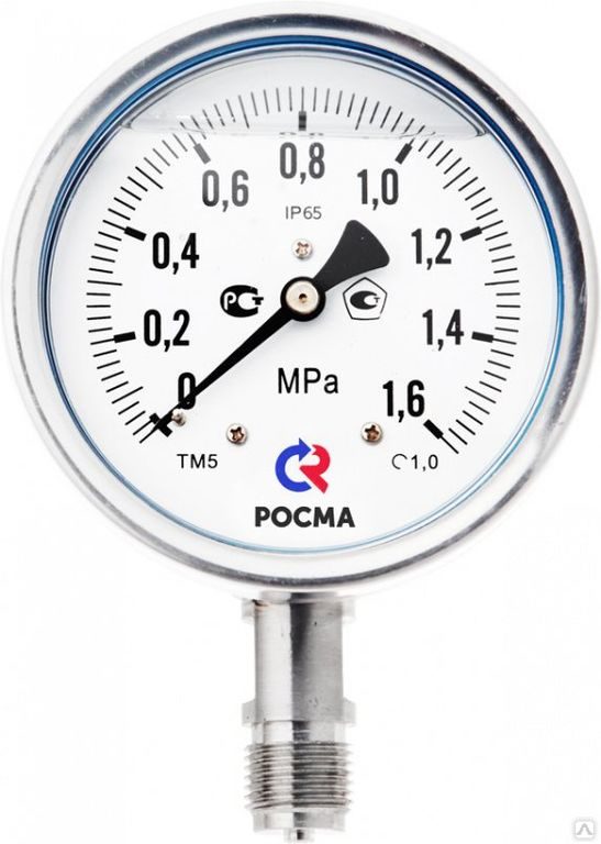 Манометр Росма 00000036350 Радиальный