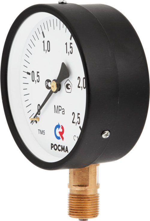 Фото Мановакууметр Росма ТМВ 510Р (-1..+1,5атм) М20*1,5 1