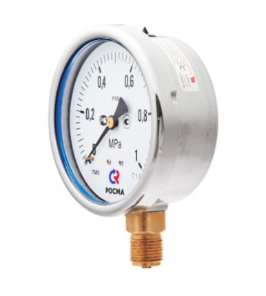 Фото Манометр Росма ТМ-520Р.00(0-1MPa)G1/2.1,0 2