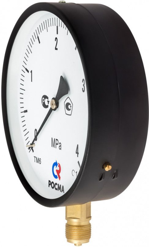Фото Манометр Росма ТМ-610Р.00(0-10MPa)M20x1,5.1,5.IP54 1