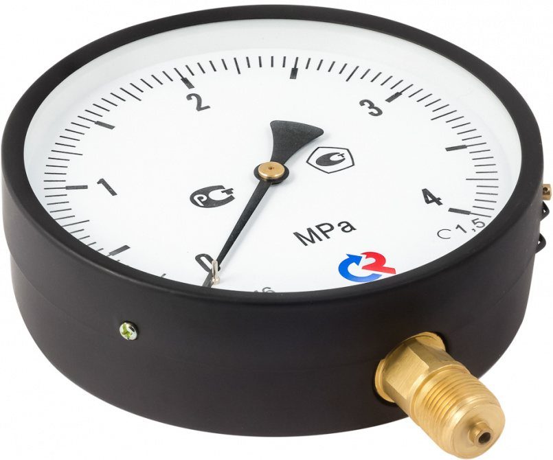 Фото Манометр Росма ТМ-610Р.00(0-10MPa)M20x1,5.1,5.IP54 2