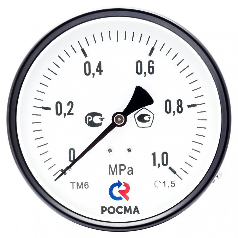 Манометр Росма 00000025899 Осевой (аксиальный)