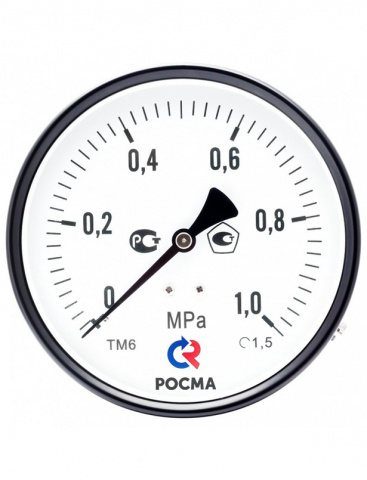 Манометр ТМ 510Р (0-10,0 атм) Росма НТ00183127