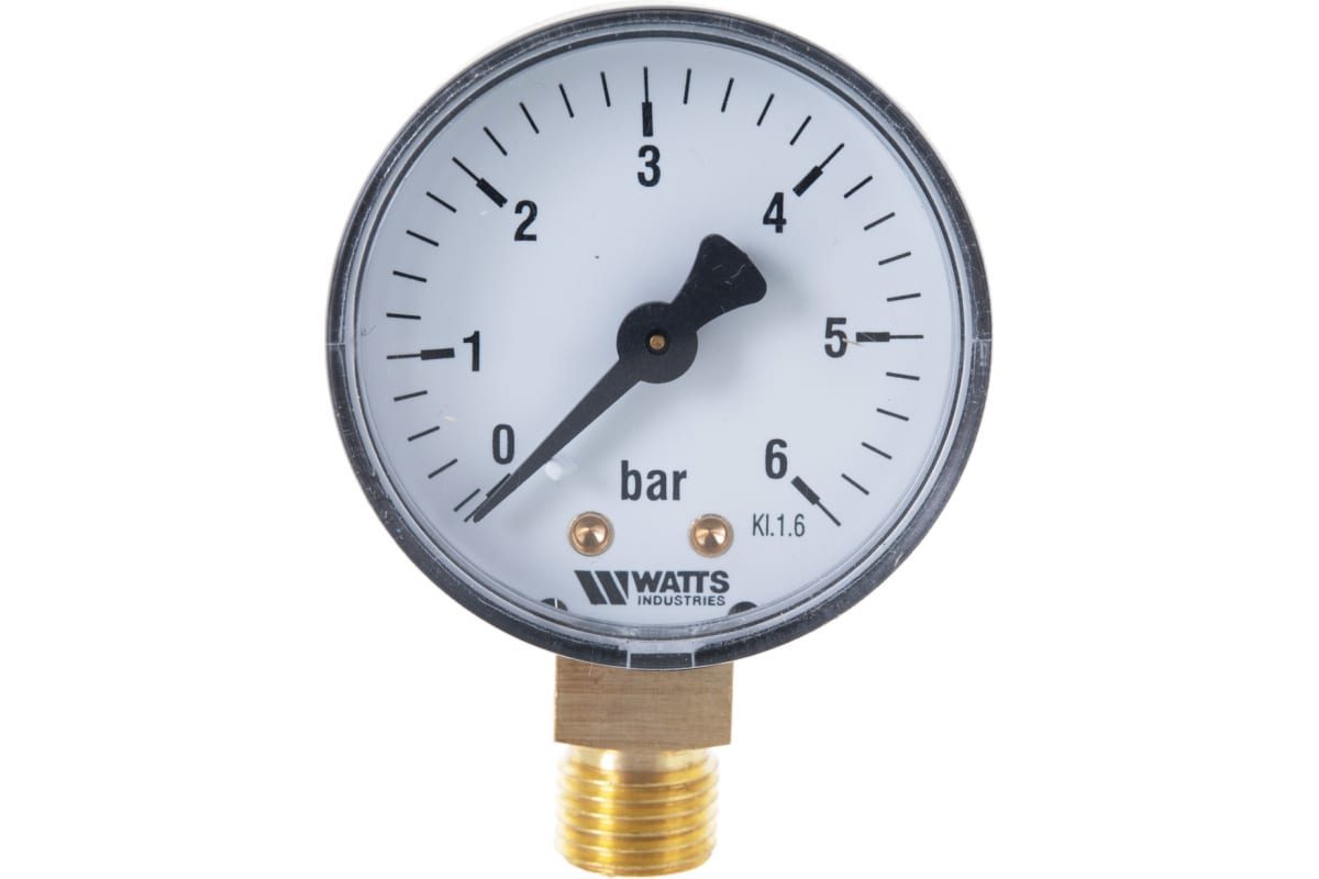 Манометр радиальный F+R200 0-16bar Watts 10007384
