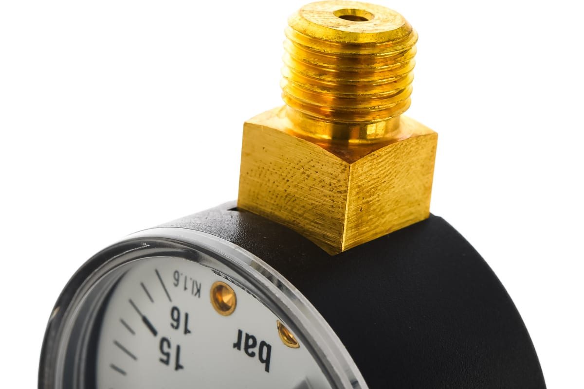 Фото Манометр Watts аксиальный F+R100 0-6bar корпус 50mm 2