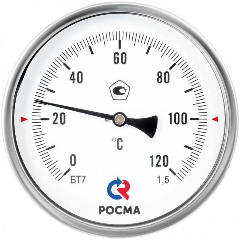 Термометр ТТ-В-150/50. У11 G1/2 Росма 00000002814