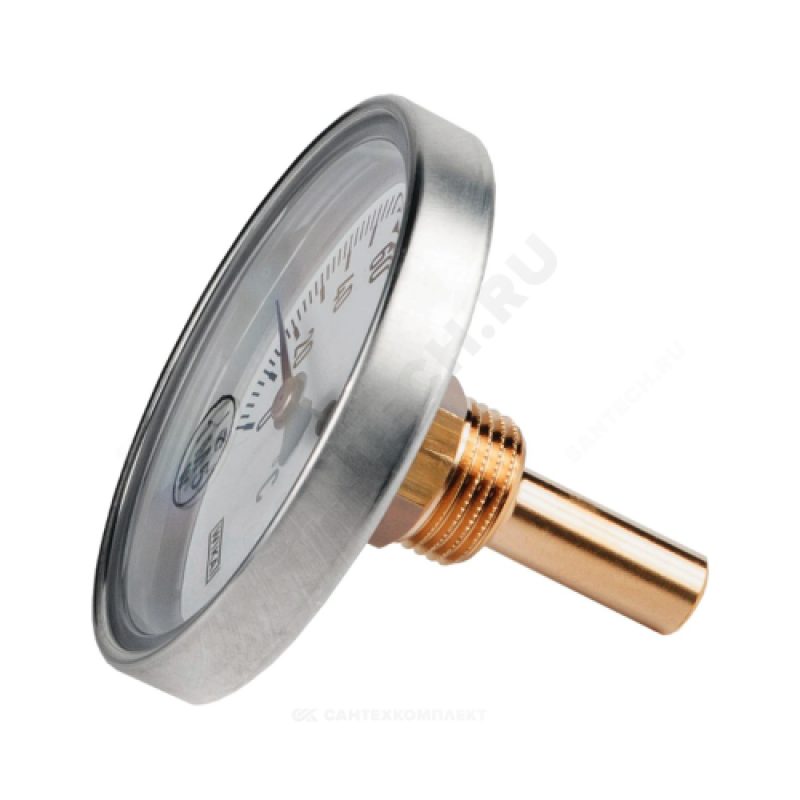 Фото Термометр Wika A50.10 200С Дк80 L=60 G1/2" 1