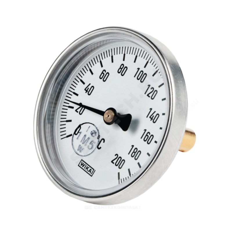 Фото Термометр Wika A50.10 200С Дк80 L=60 G1/2" 2