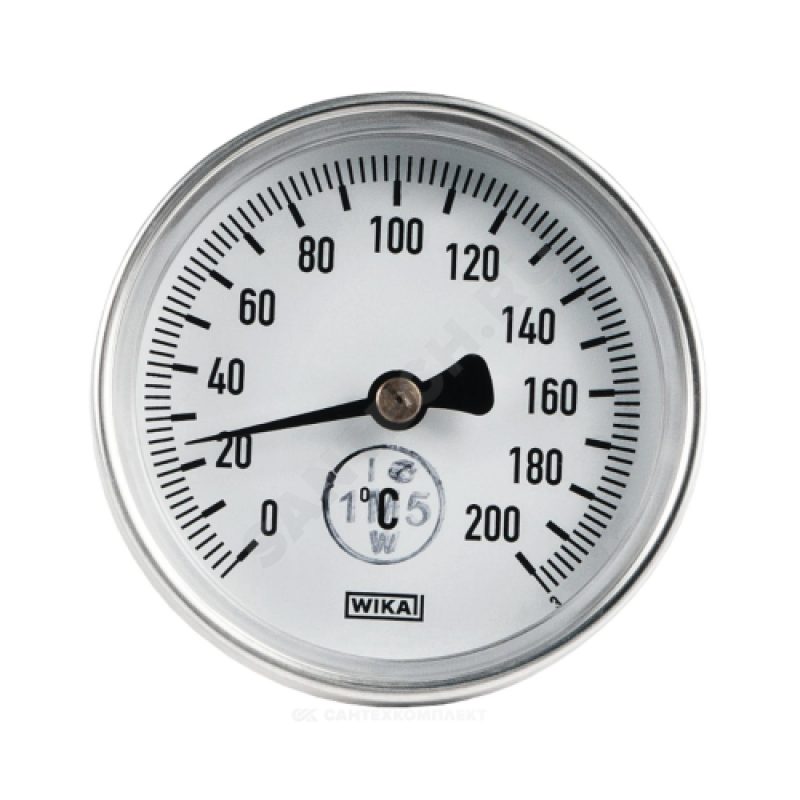 Фото Термометр Wika A50.10 200С Дк80 L=60 G1/2" 3