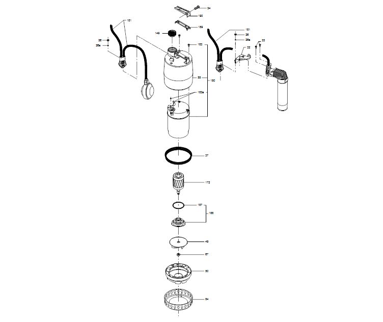 Фото Насос Grundfos UNILIFT KP350-A-1 1x220-240V 50Hz 10mSCH 1