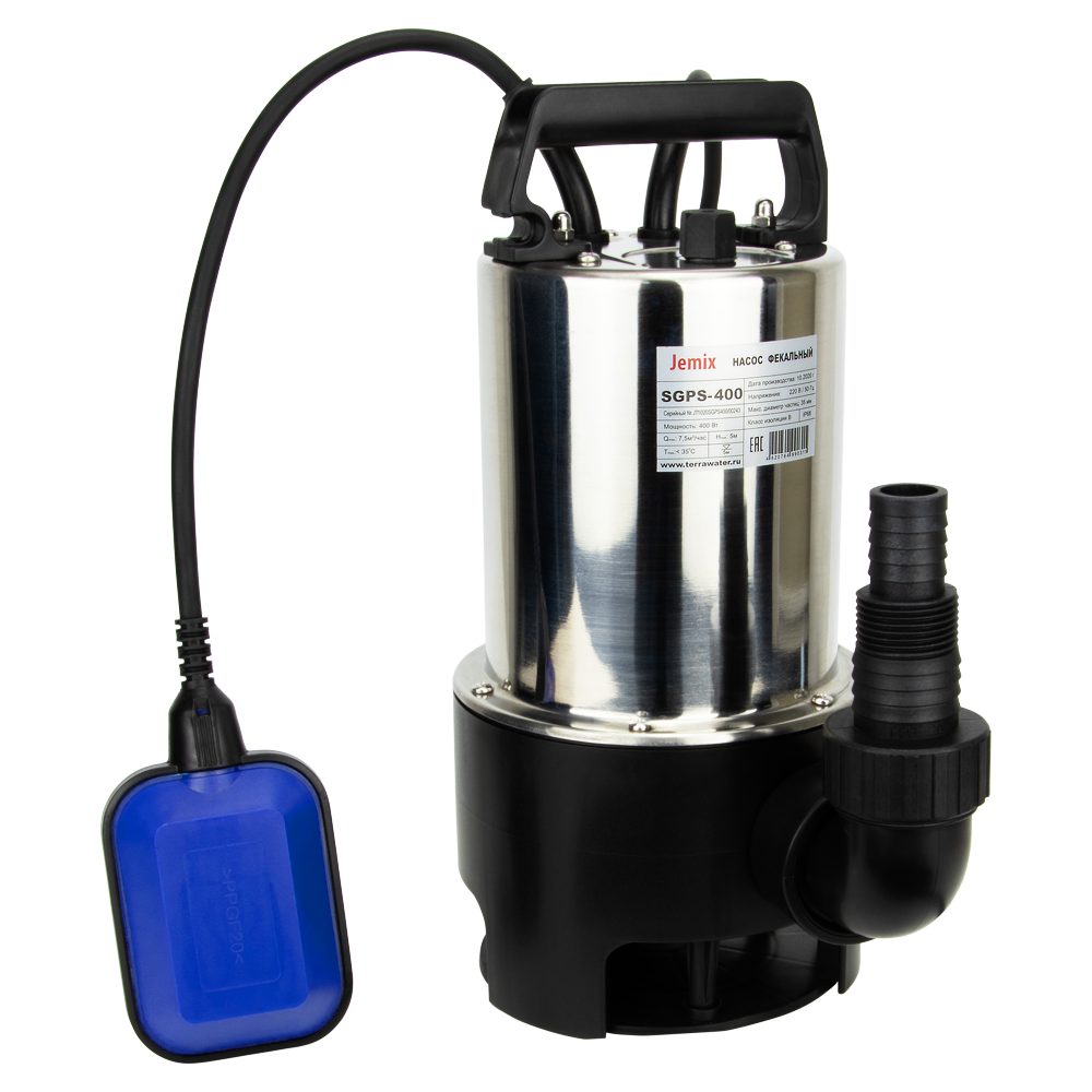 Насос фекальный Jemix SGPS-400