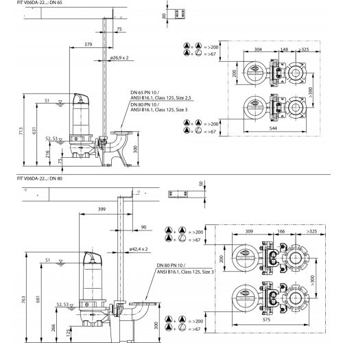 Фото Насос Wilo REXA FIT V06DA-224/EAD1-2-T0039-540-O 2
