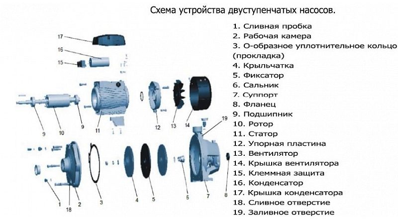 Фото Насос Leo 2ACm300H 1
