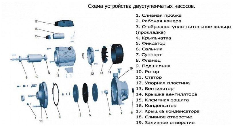 Фото Насос Leo 2ACm110 2