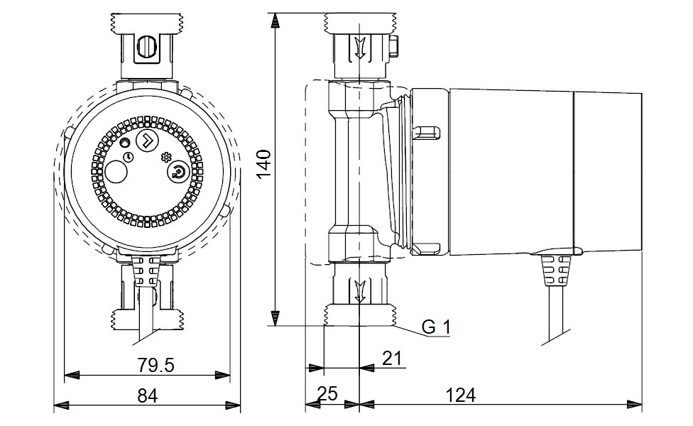 Фото Насос Grundfos COMFORT 15-14 BXDT PM 3