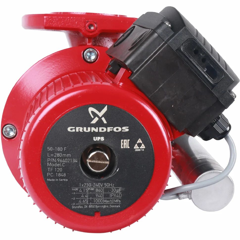 Насос UPS 50-180 F 3x400V Grundfos GRN56541805