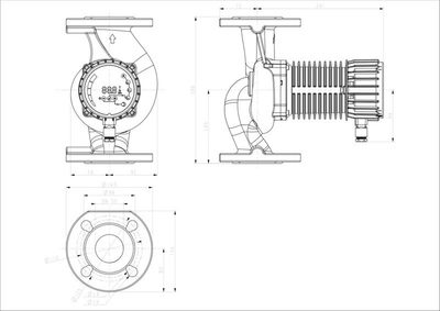 Фото Насос циркуляционный ImpPumps NMT MAX C 50/40 F280 2