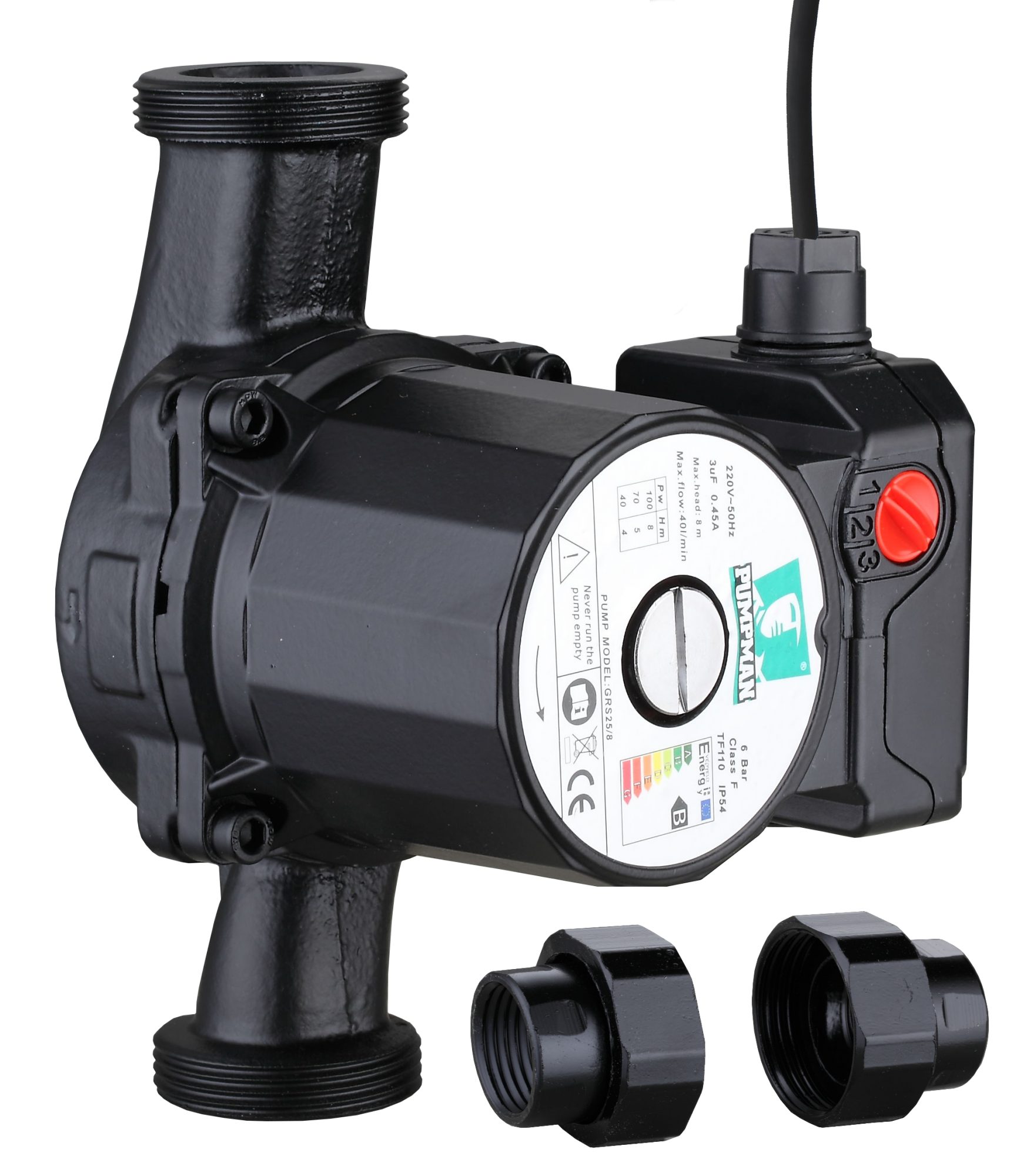 Насос циркуляционный (180мм) Pumpman TRS32/6