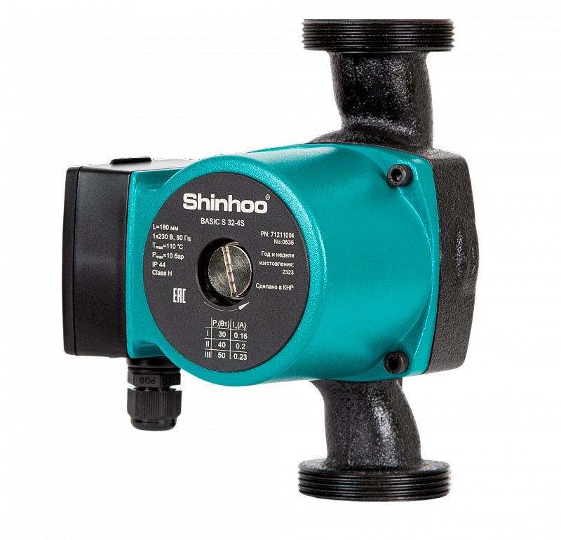 Насос циркуляционный BASIC S SHINHOO 71211004