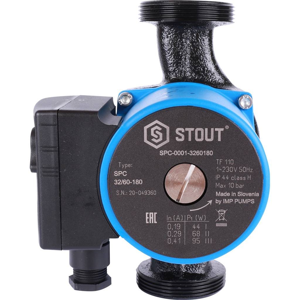 Насос циркуляционный Stout SPC-0001-3260180