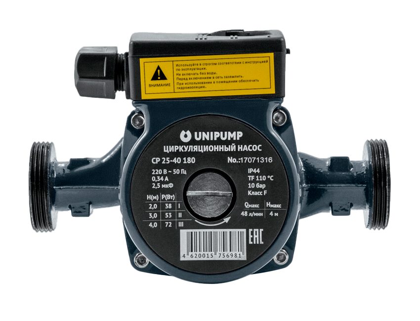 Циркуляционный насос CP 25-40 130 Unipump 87394