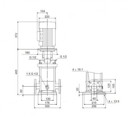 Фото Насос Grundfos CR20-3 A-F-A-E-HQQE 3x400D 50 HZ 1