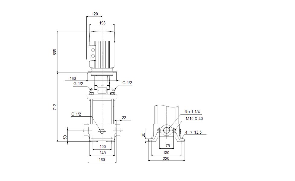 Фото Насос Grundfos CR5-18 A-A-A-E-HQQE 3x400D 50HZ 4