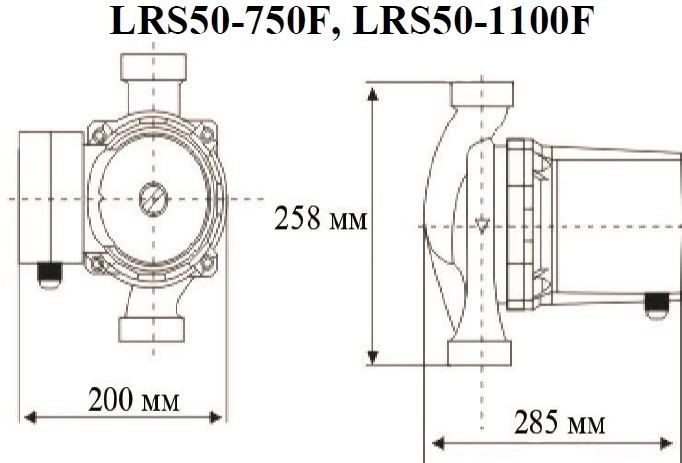 Фото Насос циркуляционный Vodotok LRS 50-1100F 1
