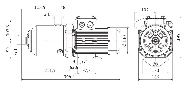 Фото Насос Wilo MEDANA CH1-L.404-1/E/A/10T 1