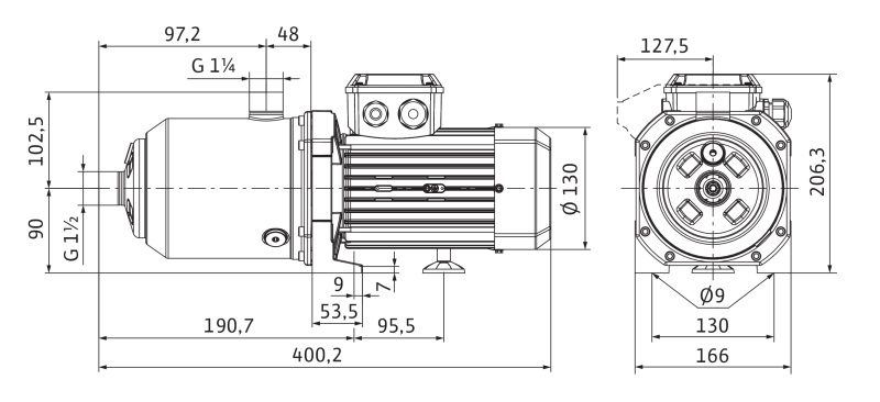 Фото Насос Wilo MEDANA CH1-L.1002-1/E/A/10T 1