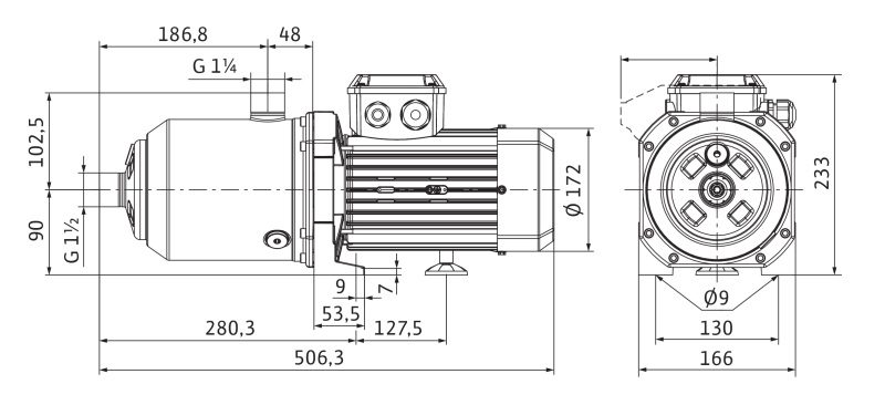 Фото Насос Wilo MEDANA CH1-L.1005-1/E/E/10T 1