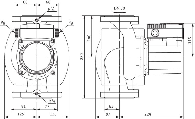 Фото Насос Wilo TOP-S 50/7 DM PN6/10 1