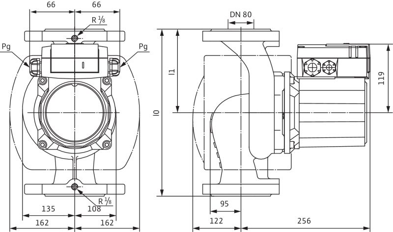 Фото Насос Wilo TOP-Z 80/10 DM PN10 RG 2