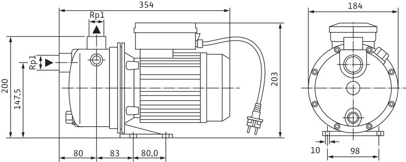 Фото Насос Wilo WJ 203-X DM 1