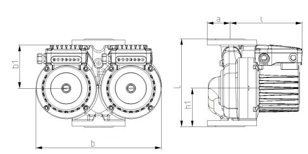 Фото Насос Ebara MR 40-120 TF 1