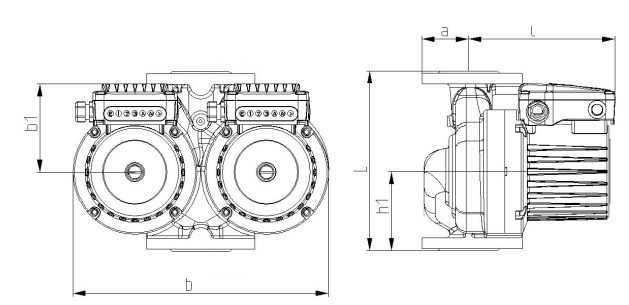 Фото Насос Ebara MR 50-120 TF 1