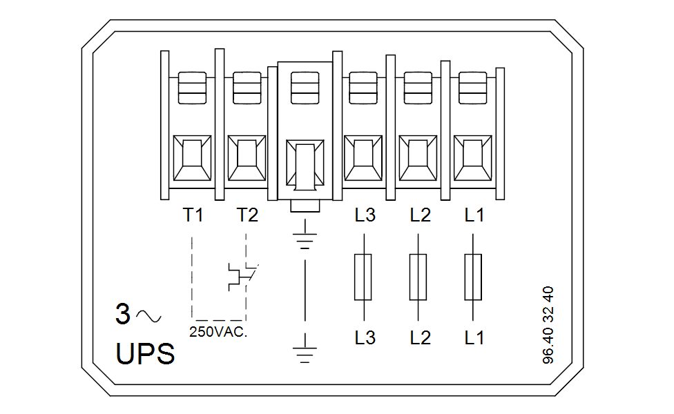 Фото Насос Grundfos UPS40-185 F 3x400-415V PN6/10 1