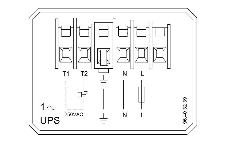 Фото Насос Grundfos UPS40-185 F 1x230-240V PN6/10 1
