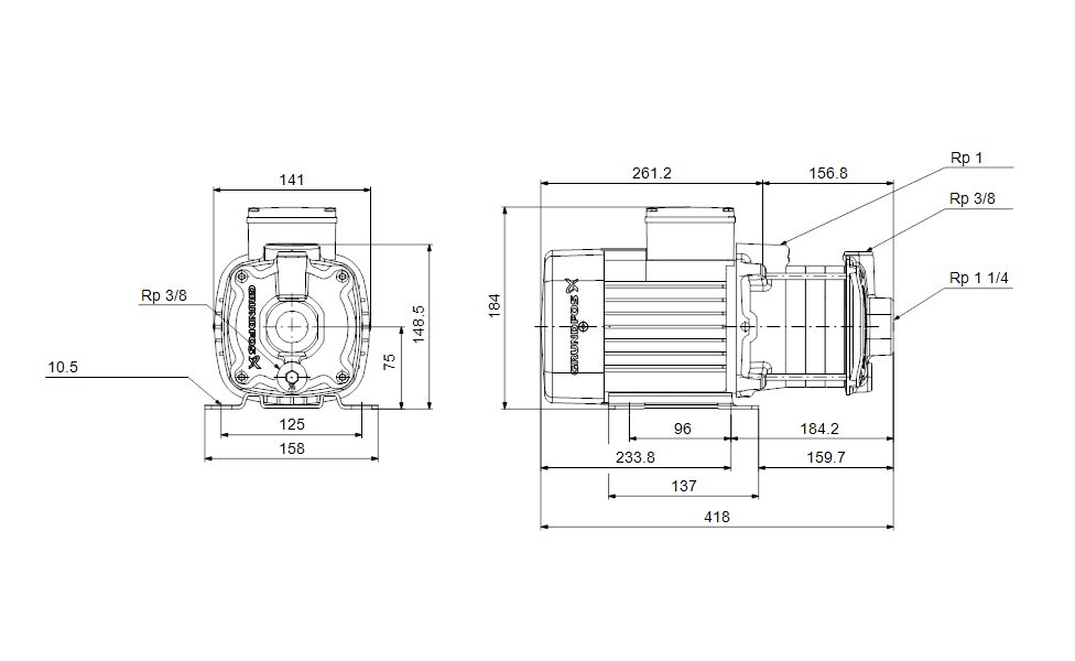 Фото Насос Grundfos CM5-6 A-R-A-E-AVBE F-A-A-N 2