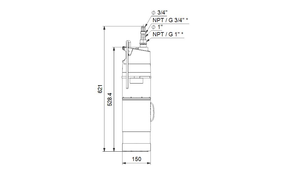 Фото Насос Grundfos SBA3-35 A 1