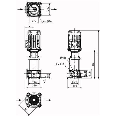 Фото Насос Wilo HELIX FIRST V 3602/1-5/16/E/S/400-50 1