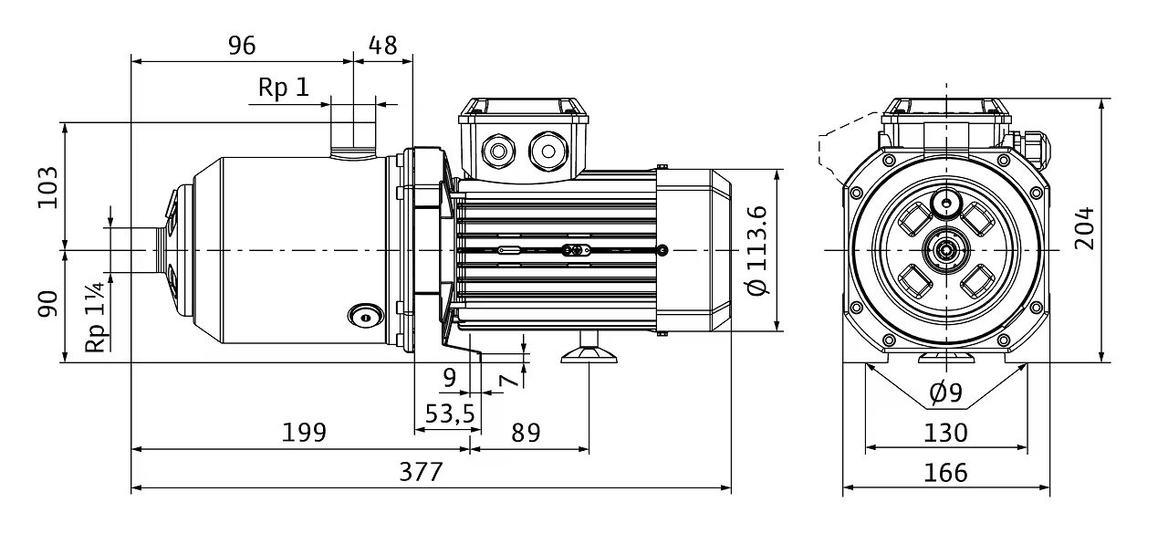 Фото Насос Wilo MEDANA CH1-L.602-1/E/E/10T 2