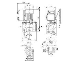 Фото Насос Wilo IP-E 50/130-2,2/2 2