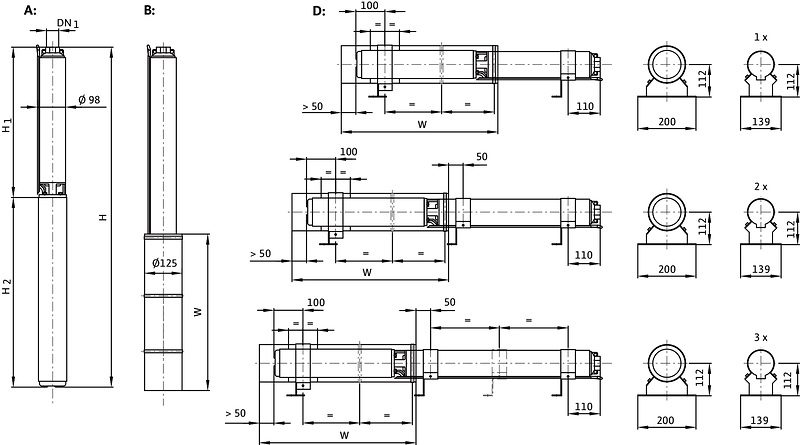 Фото Насос Wilo TWU 4-0207-C (0,37) 2