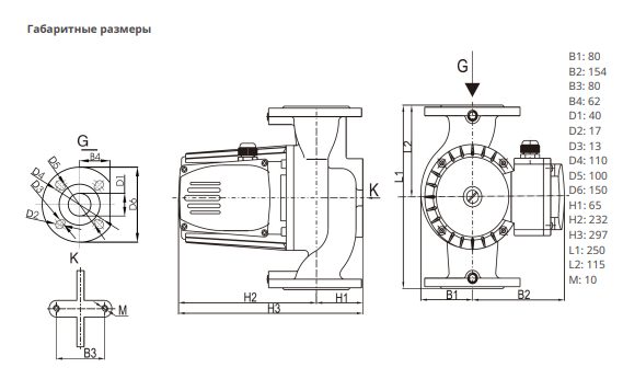Фото Насос Native NOZ 40/16 DM 1