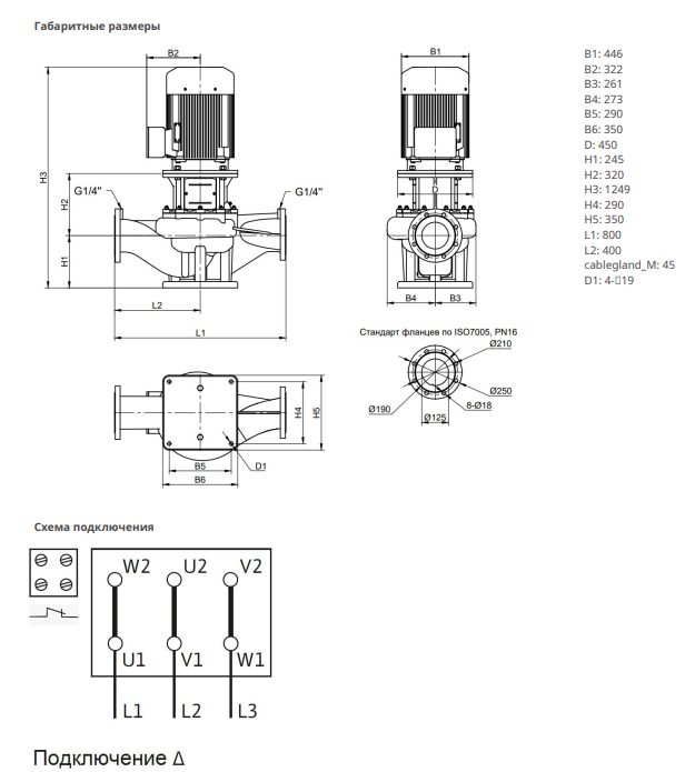 Фото Насос Native IPN 125/375-37,0/4 1