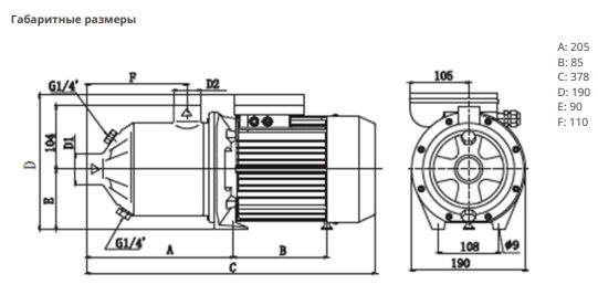 Фото Насос Native MHI 202-1/E-3-400-50-2-X 1